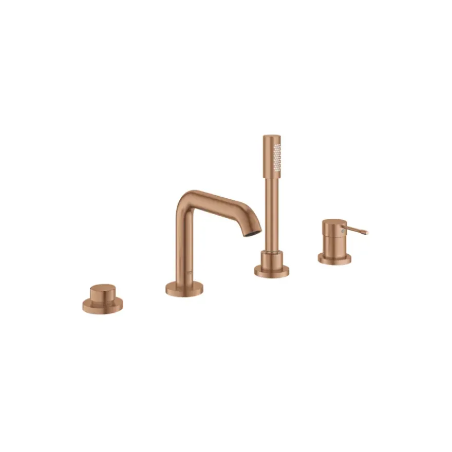 Grohe Colours Badrandcombinatie Essence New 4-delig Koper