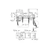 Grohe Colours Badrandcombinatie Essence New 4-delig RVS