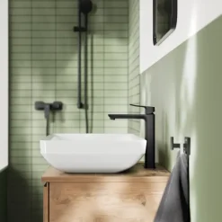Grohe Dice wastafelmengkraan XL-Size Mat Zwart