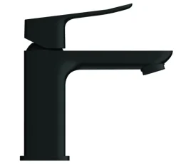 Grohe Dice wastafelmengkraan S-Size Push open Mat Zwart