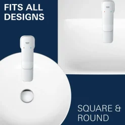 Grohe Dice wastafelmengkraan XL-Size Chroom