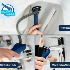Grohe Dice wastafelmengkraan S-Size Push open Chroom