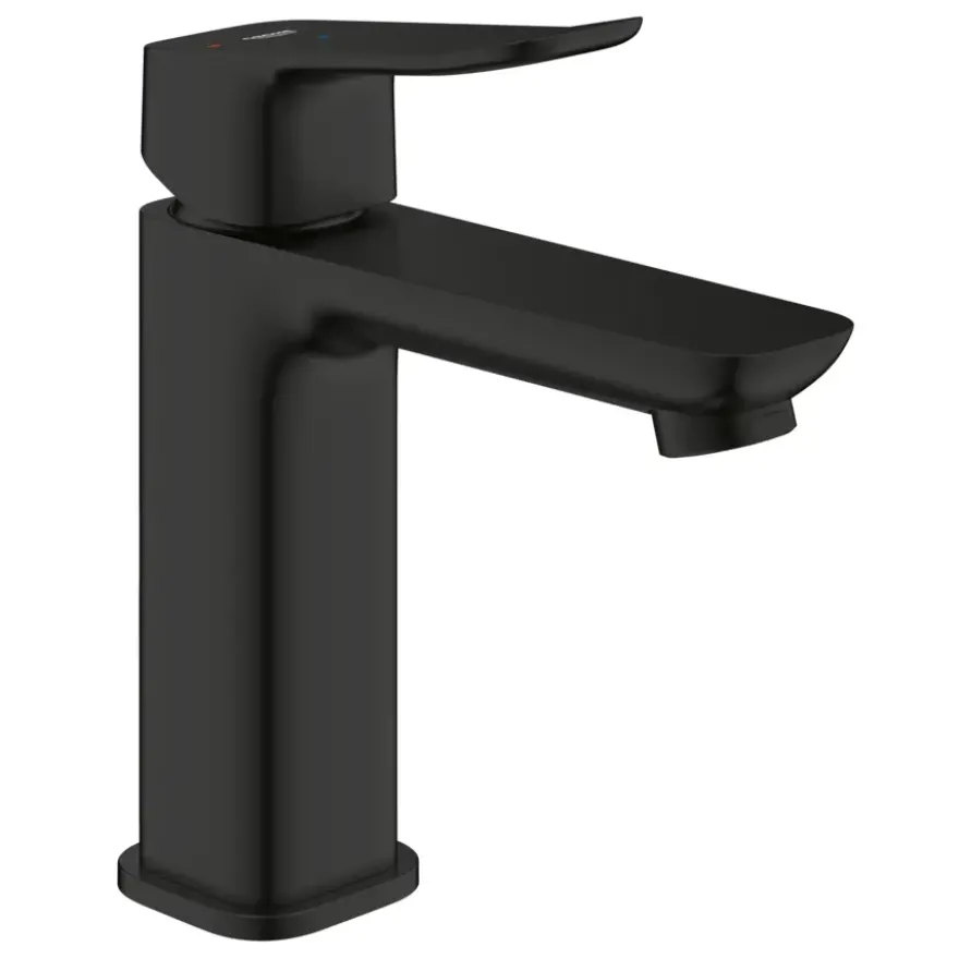 Grohe Dice wastafelmengkraan M-Size Push open Mat Zwart