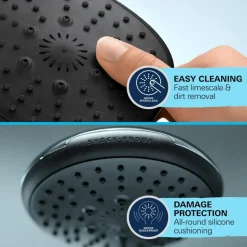 Grohe douchekop Quickfix Vitalio Start 110 handdouche waterbesparend 1 stand ø 11 cm chroom