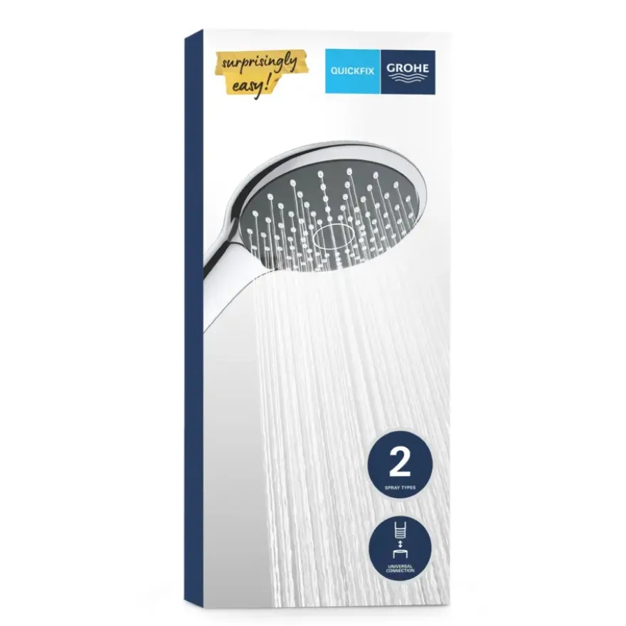 Grohe douchekop Quickfix Vitalio Joy handdouche 2 standen ø 11 cm chroom