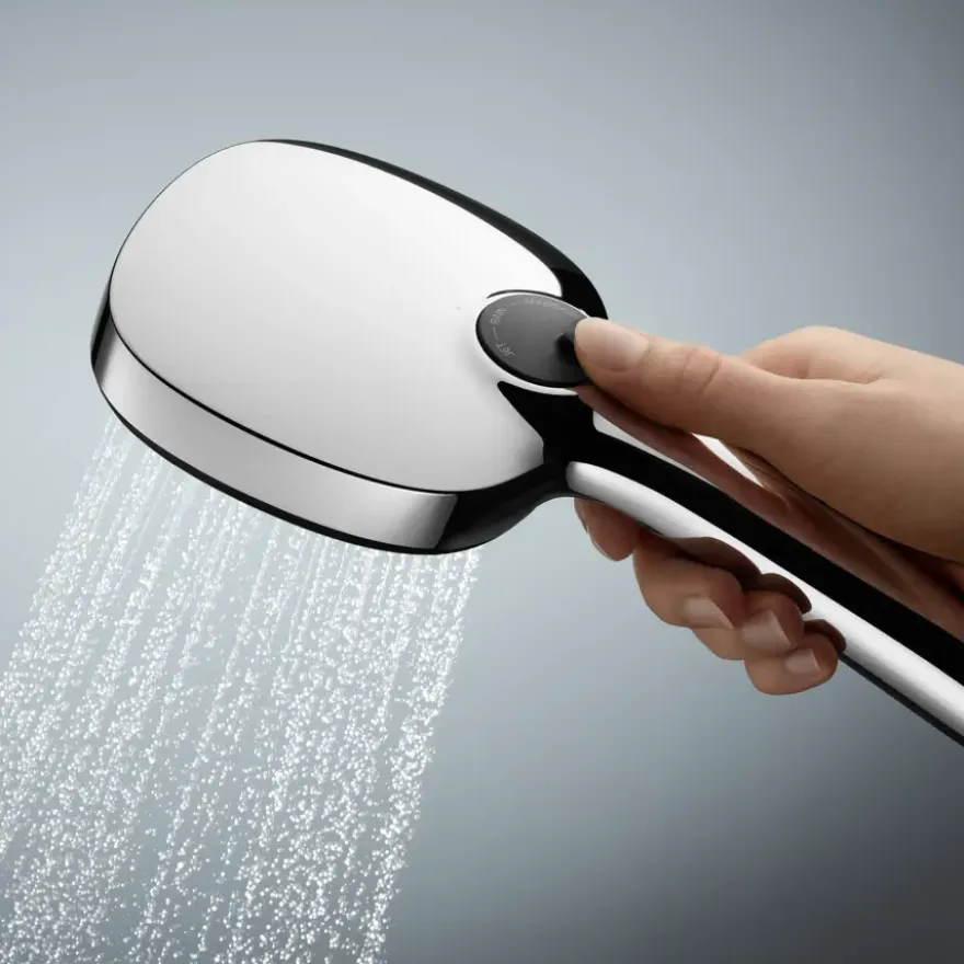Grohe douchekop Quickfix Vitalio Comfort handdouche waterbesparend 2 standen ø 11 cm chroom