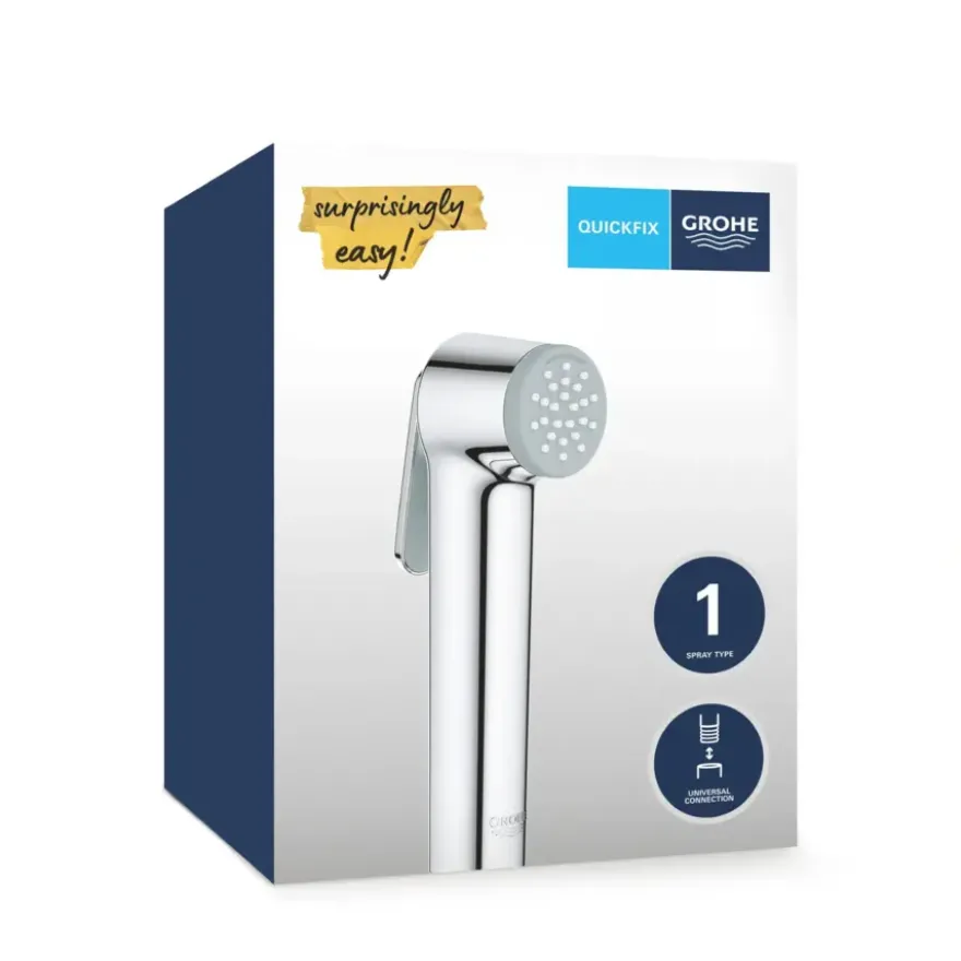 Grohe douchekop Quickfix Vitalio Trigger Spray handdouche 1 stand ø 3.6 cm chroom