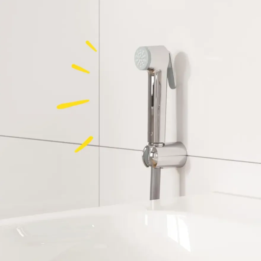 Grohe douchekop Quickfix Vitalio Trigger Spray handdouche 1 stand ø 3.6 cm chroom