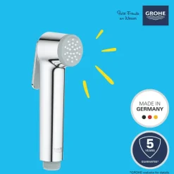 Grohe douchekop Quickfix Vitalio Trigger Spray handdouche 1 stand ø 3.6 cm chroom
