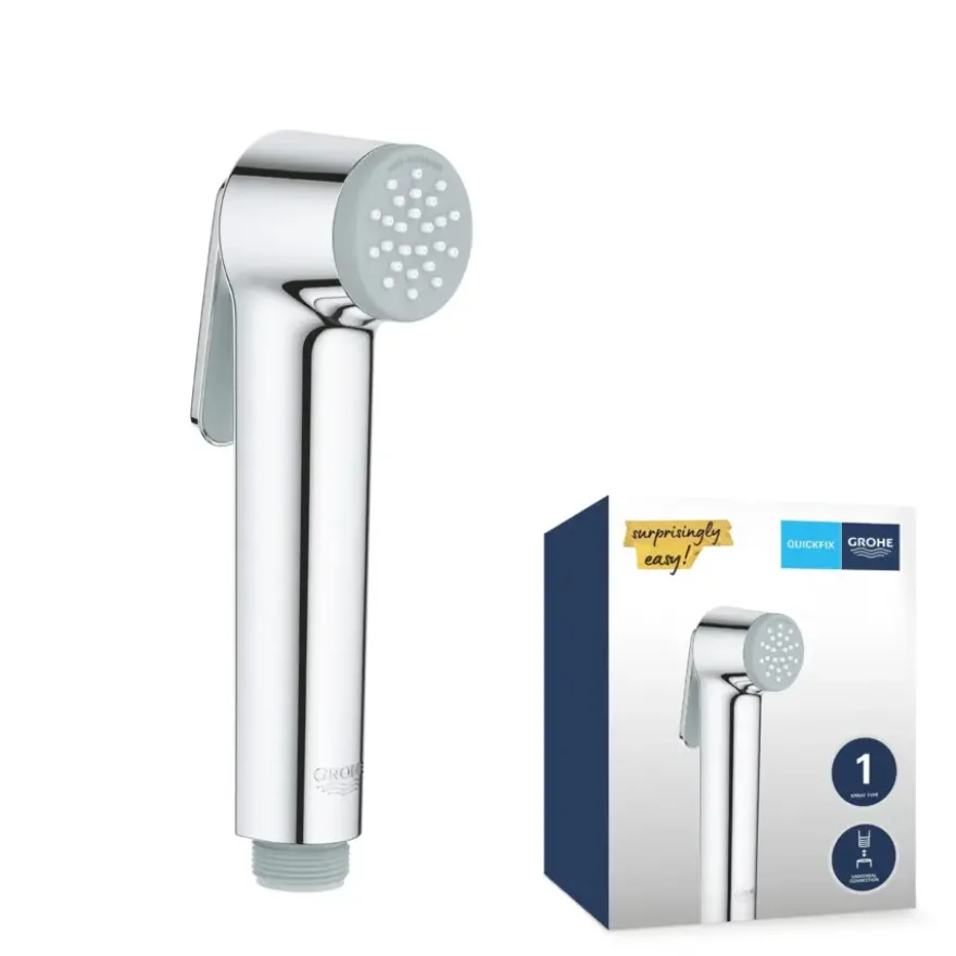 Grohe douchekop Quickfix Vitalio Trigger Spray handdouche 1 stand ø 3.6 cm chroom