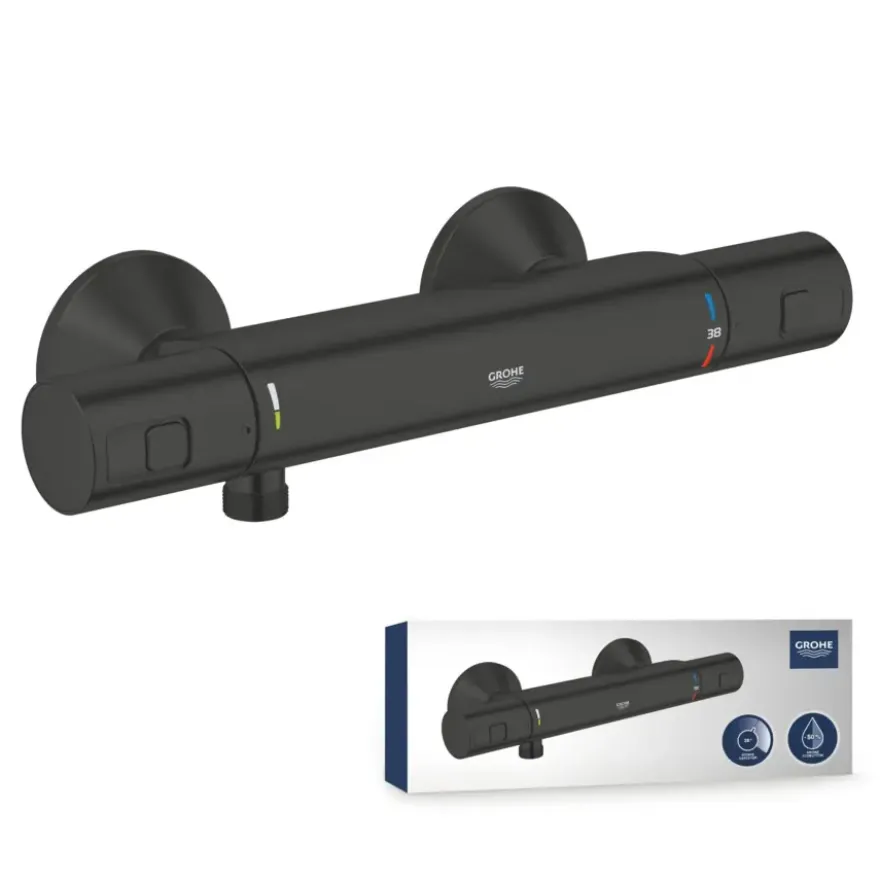 Grohe douchekraan Precision Start mat zwart