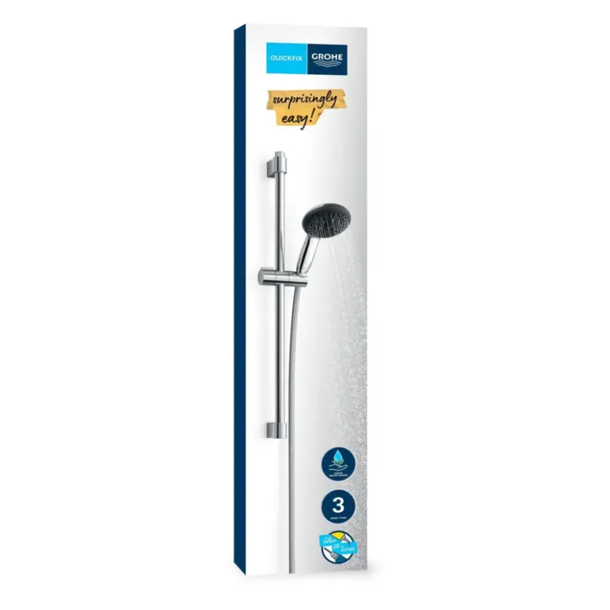 Grohe doucheset Quickfix Vitalio Start 3 standen chroom