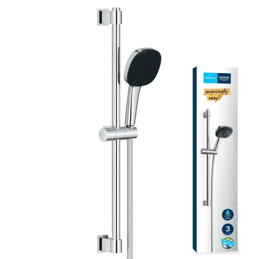 Grohe doucheset Quickfix Vitalio Comfort 3 standen chroom