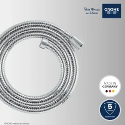 Grohe doucheslang VitalioFlex Metal metaal 175 cm chroom