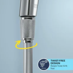 Grohe doucheslang VitalioFlex Comfort kunststof 150 cm chroom
