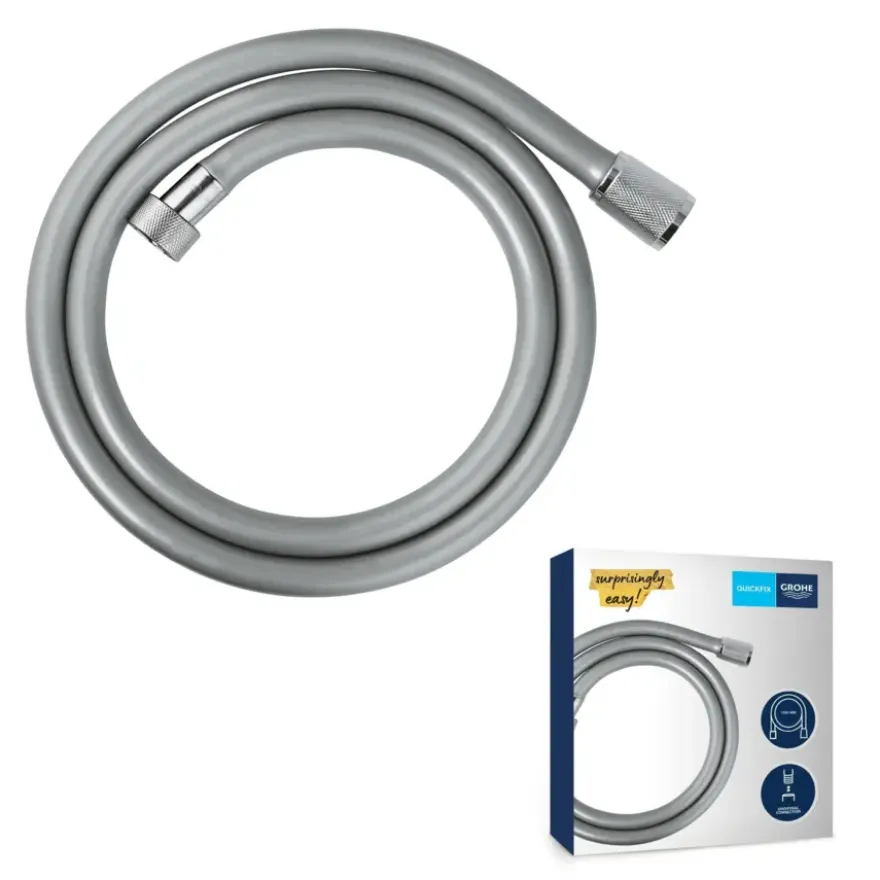 Grohe doucheslang VitalioFlex Trend kunststof 125 cm chroom