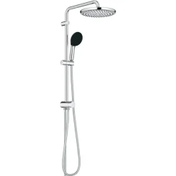 Grohe Douchesysteem Vitalio Start 250 met omstelling Rond, Max. 8,0L/M Bij 3 Bar Chroom - hartafstand kraan 15 cm