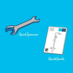 Grohe Douchesysteem Vitalio Comfort 250 met thermostaatkraan, Max. 8,0L/M Bij 3 Bar - Chroom - hartafstand kraan 15 cm