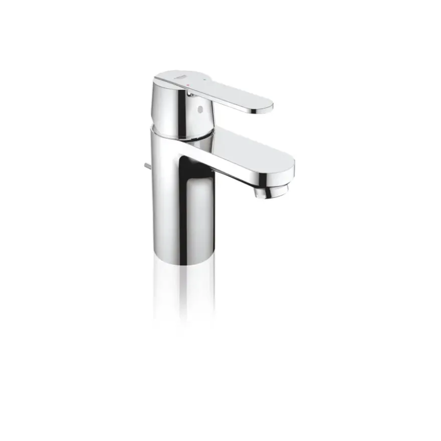 Grohe Get éénhendel wastafelkraan met lage uitloop en waste chroom