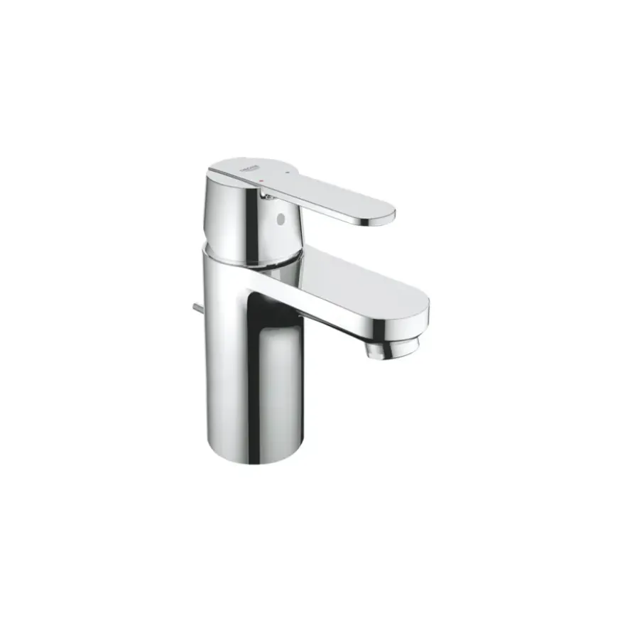 Grohe Get éénhendel wastafelkraan met lage uitloop en waste chroom
