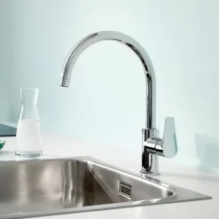 Grohe keukenkraan Start Edge chroom