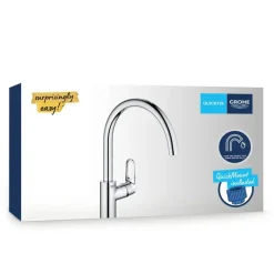 Grohe keukenkraan Start flow hoge uitloop QuickFix chroom