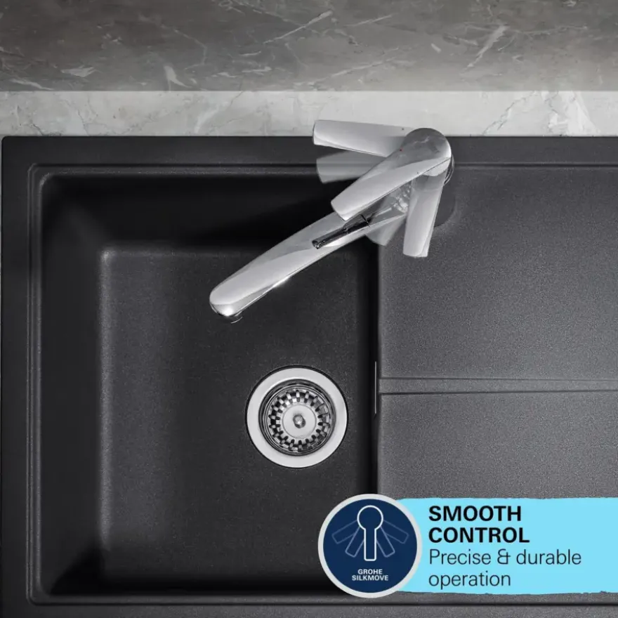 Grohe keukenkraan Start hoge uitloop QuickFix chroom