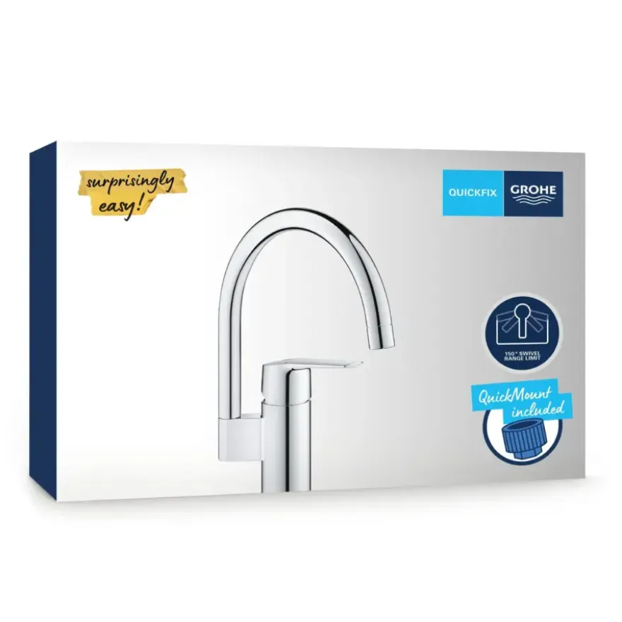 Grohe keukenkraan Start hoge uitloop QuickFix chroom