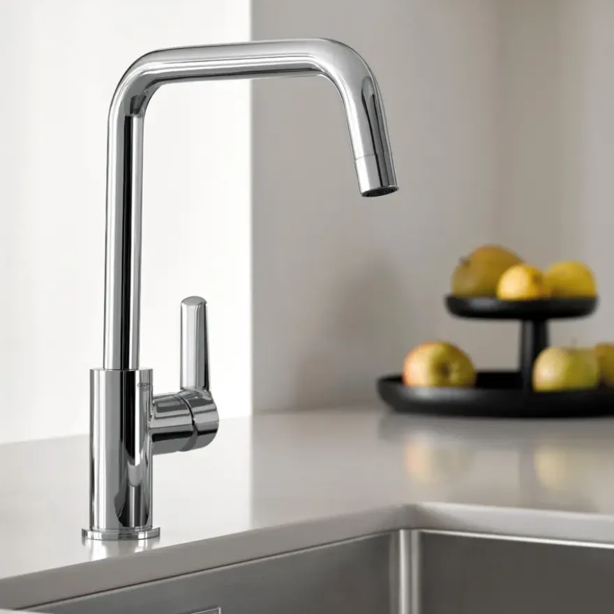 Grohe keukenkraan Start hoge U-uitloop QuickFix chroom