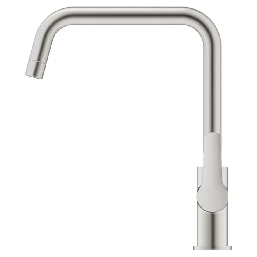 Grohe keukenkraan Start hoge U-uitloop QuickFix supersteel (RVS look)