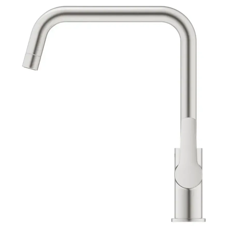 Grohe keukenkraan Start hoge U-uitloop QuickFix supersteel (RVS look)