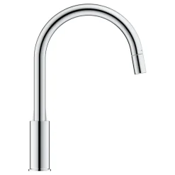 Grohe Keukenmengkraan Start Edge Hoge Uitloop Uittrekbare Mousseur Chroom