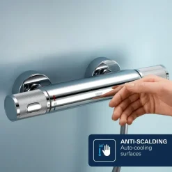 Grohe Precision Feel thermostatische douchekraan chroom 15 cm