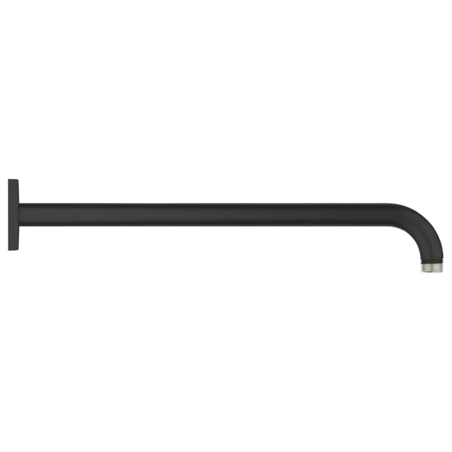 Grohe Precision Thermostat Perfect inbouw douchesysteem met Vitalio Comfort 250 hoofddouche vierkant Mat Zwart
