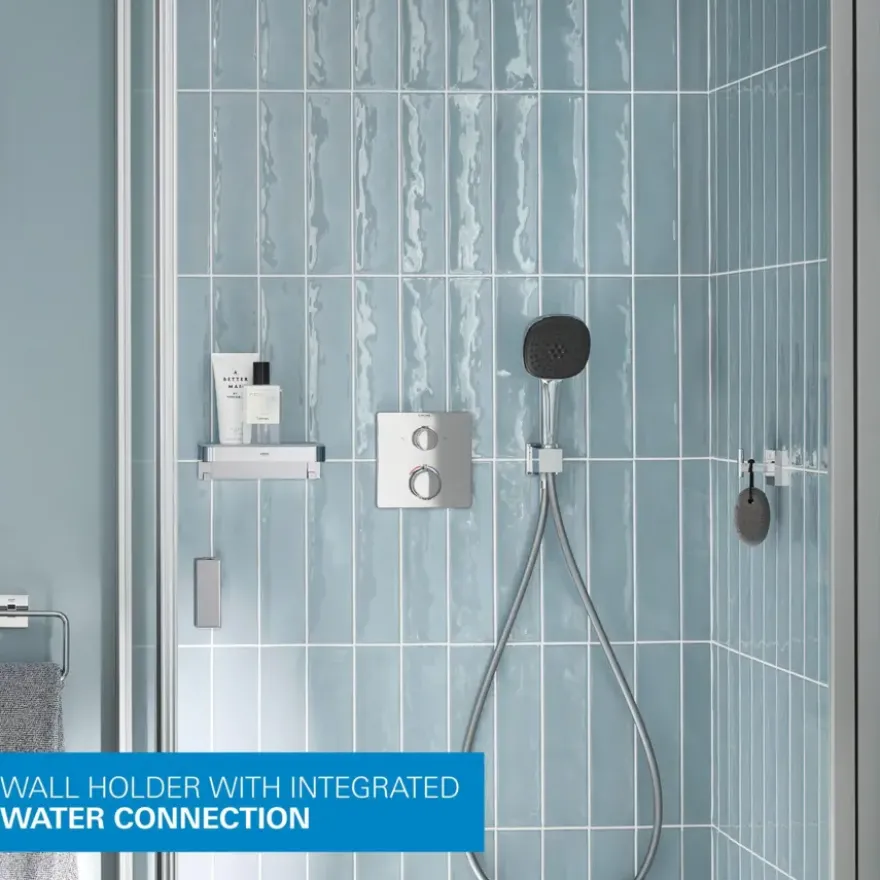 Grohe Precision Thermostat Perfect inbouw douchesysteem met Vitalio Comfort 250 hoofddouche vierkant Chroom