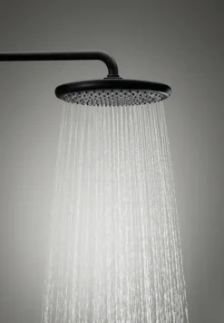 Grohe regendoucheset Quickfix Vitalio Start met handdouche 2 standen zwart - hartafstand kraan 15 cm