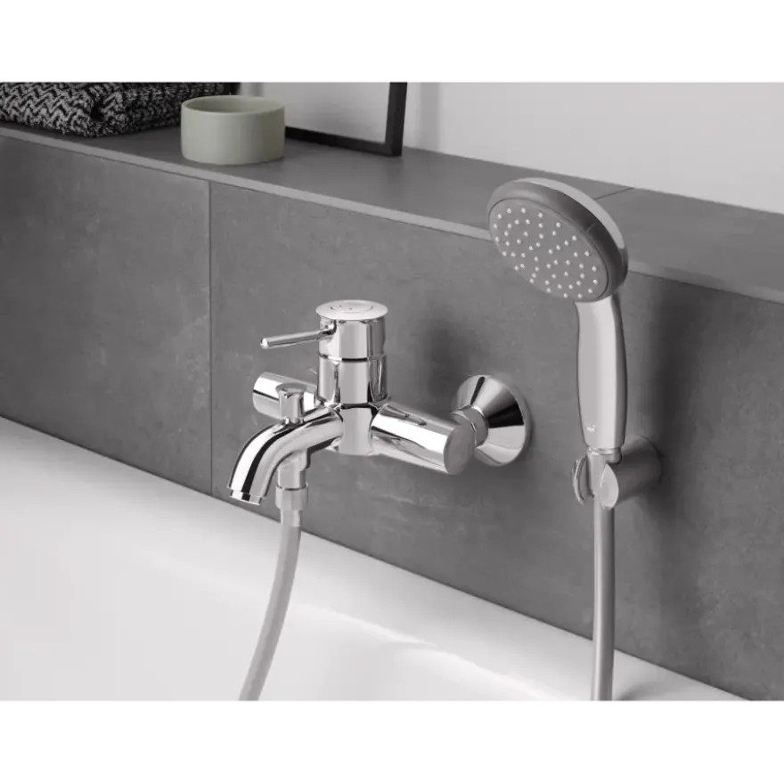 GROHE Start Classic éénhendel badkraan Chroom 15 cm