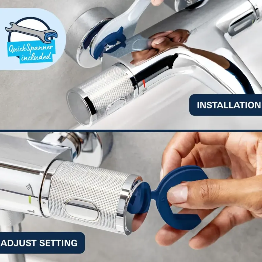 Grohe thermostatische douchekraan Precision Flow