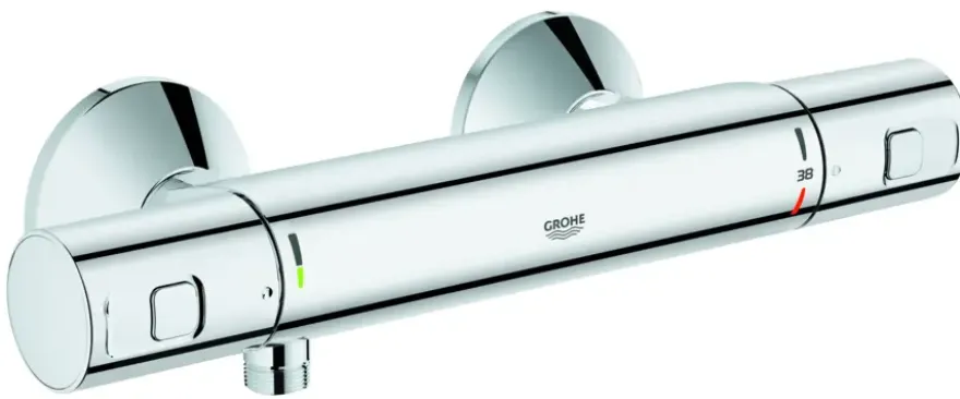 Grohe thermostatische douchekraan Precision Start - chroom 15 cm