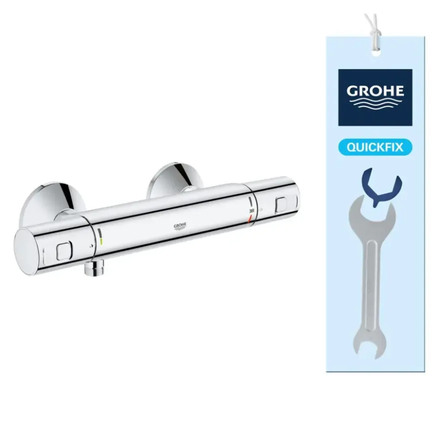 Grohe thermostatische douchekraan Precision Start - chroom 15 cm