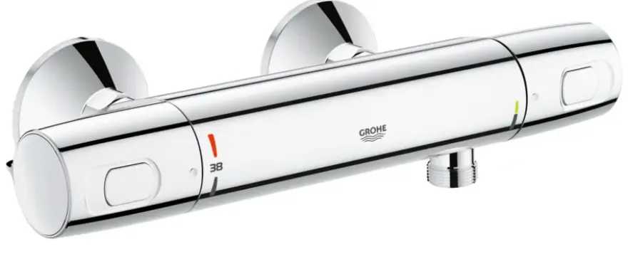 Grohe thermostatische douchekraan Precision Trend New - chroom 12 cm