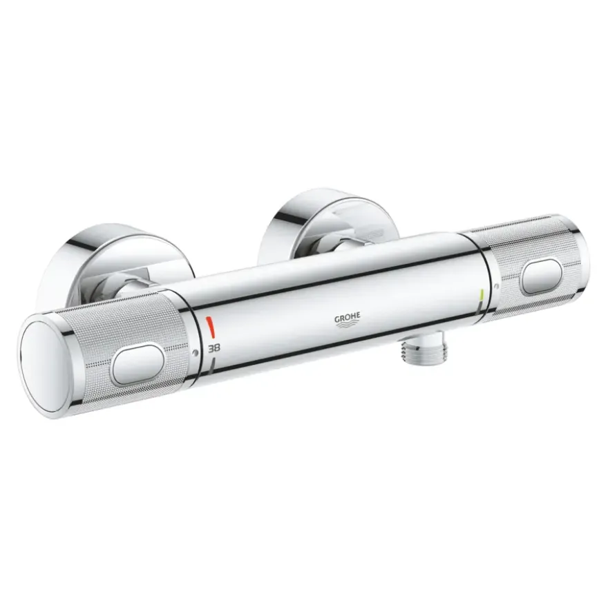 Grohe thermostatische douchekraan Precision Feel - chroom 12 cm