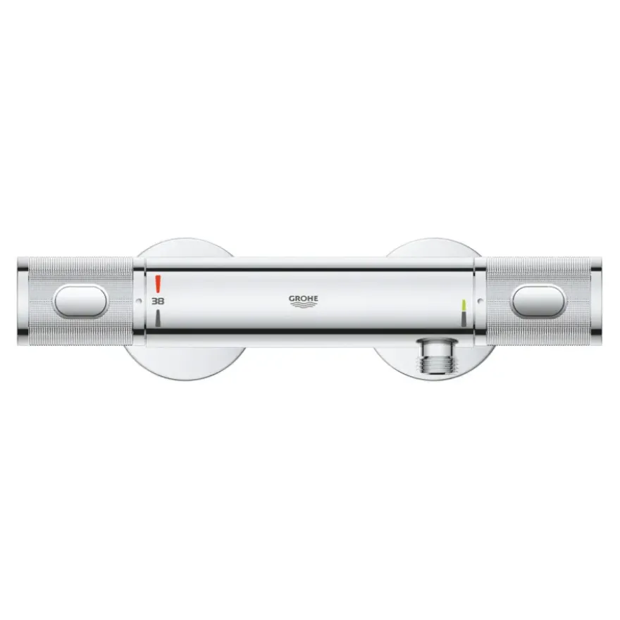 Grohe thermostatische douchekraan Precision Feel - chroom 12 cm