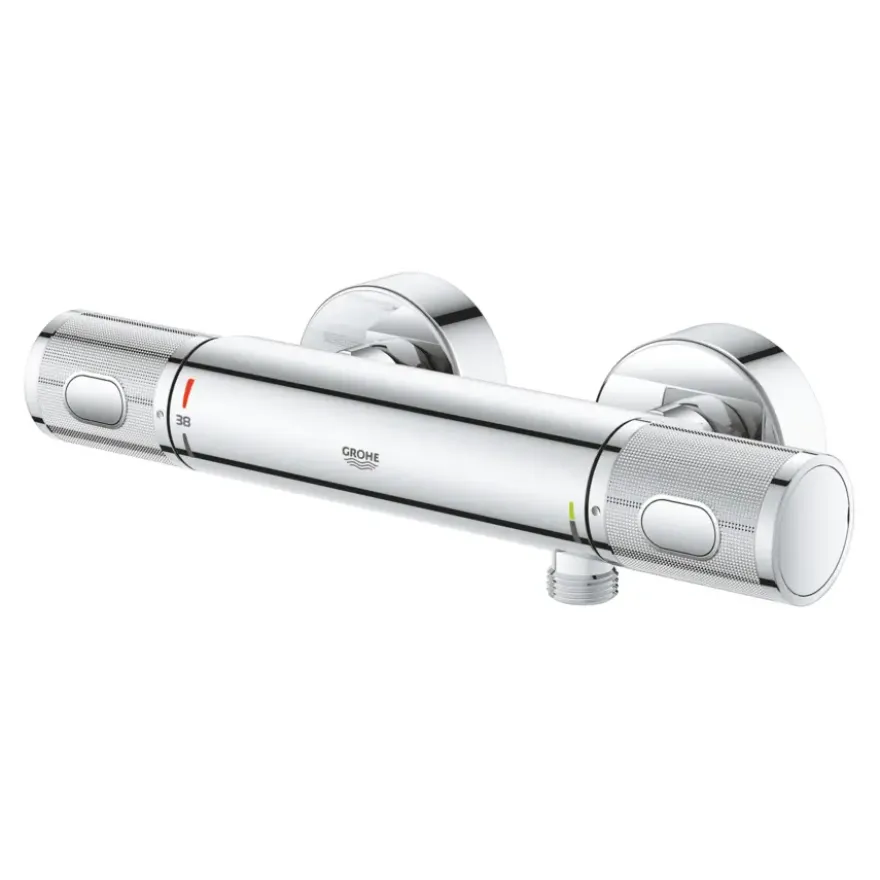 Grohe thermostatische douchekraan Precision Feel - chroom 12 cm