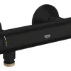 GROHE thermostatische douchekraan Precision Flow mat zwart 15 cm