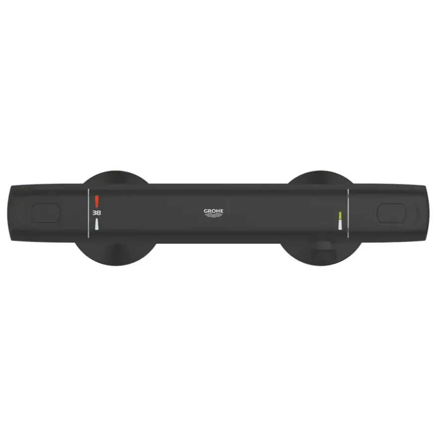 Grohe Thermostatische Douchekraan Precision Trend New 15 cm Mat Zwart
