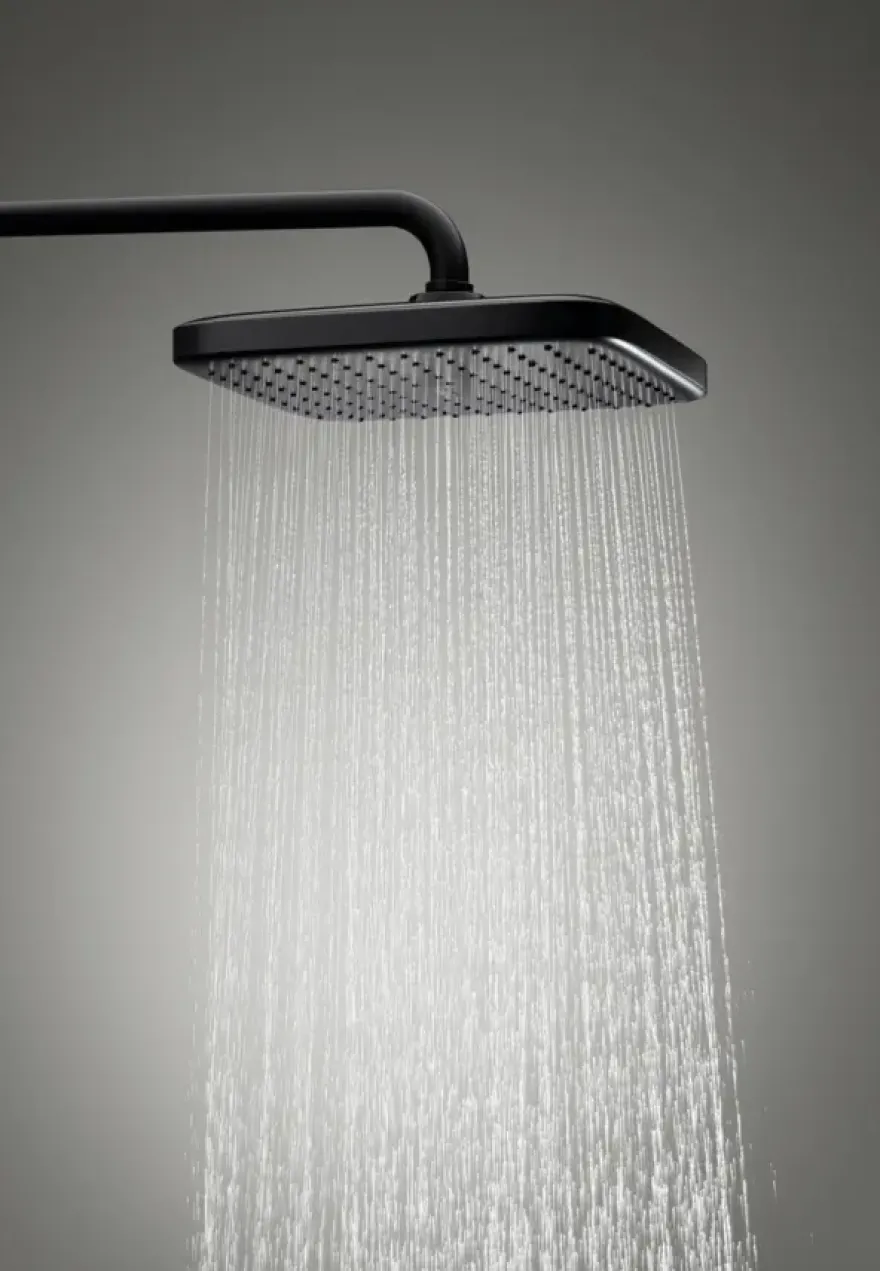 GROHE Vitalio Comfort 2025 regendouchesysteem met omstelkraan mat zwart