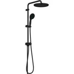 Grohe Vitalio Start 250 Flex douchesysteem met omstelling Rond, Max. 8,0L/Min Bij 3 Bar Mat Zwart