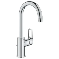 Grohe wastafelkraan Quickfix Start Loop L-Size hoge uitloop met waste