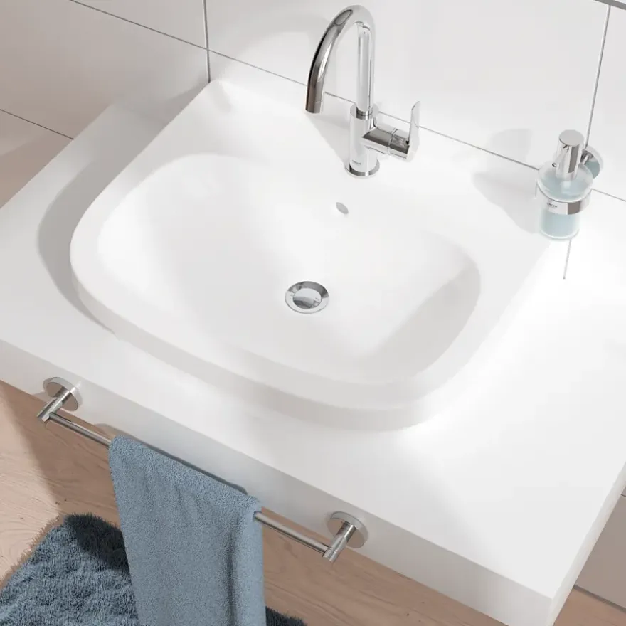 Grohe Wastafelmengkraan Start Loop L-size Push Open Chroom